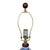 Chinoiserie Ralph Lauren Designer Table Lamps Blue & White Gourd Shape Koi Fish - a Pair For Sale - Image 9 of 10