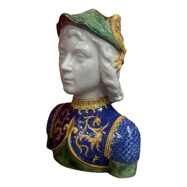 Antique Bust of Angelo Minghetti, 1800 For Sale