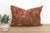 This 16x24 inch lumbar pillow is a breathtaking study in Antique Indian Folk Art, handcrafted from a salvaged Punjabi...