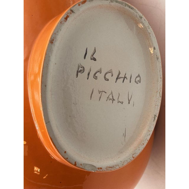 Ceramic Ceramic Sculpture of Woodpecker by Enzo Bioli, 1960s For Sale - Image 7 of 8