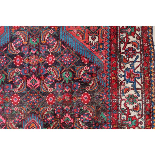 1960s, Handmade Vintage Persian Malayer Rug 4.2' X 7.1' For Sale - Image 13 of 17