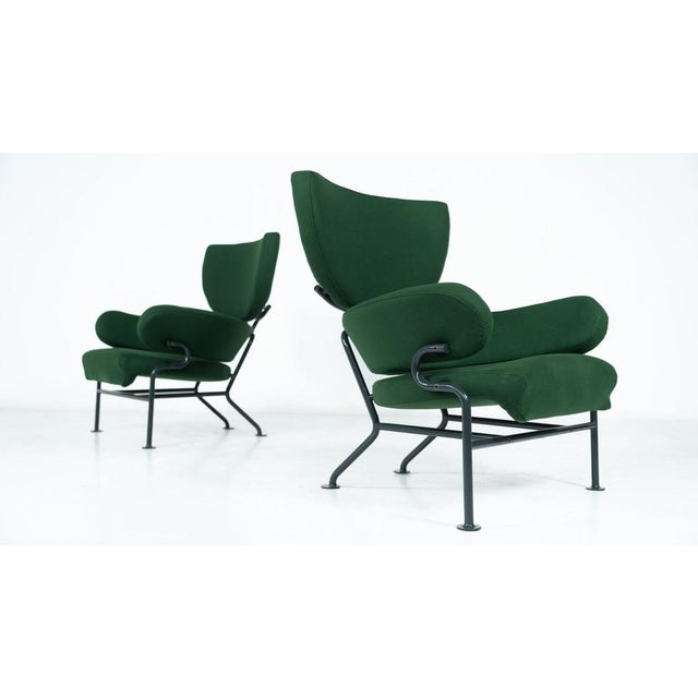 Tre Pezzi Mod PL19 Armchairs attributed to Franco Albini and Franca Helg, 1950s, Set of 2 For Sale - Image 14 of 18