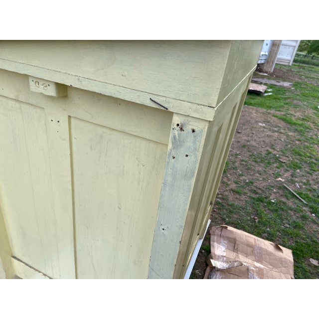 Wood 1940s Vintage Arts and Crafts Drafting Desk and Chair - Set of 2 For Sale - Image 7 of 12