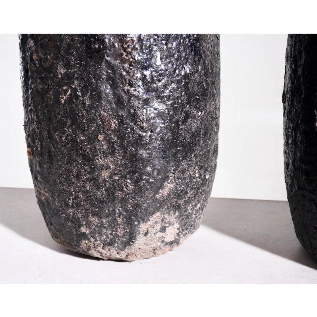 Fine Swedish Iron Garden Vases, 19th Century, Set of 2 For Sale - Image 3 of 5