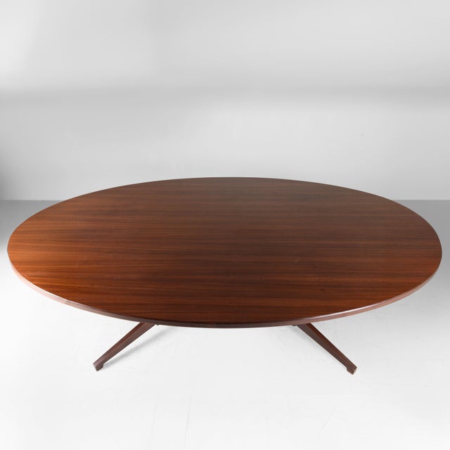 Brown TL22 Table by Franco Albini for Poggi, 1950s For Sale - Image 8 of 14