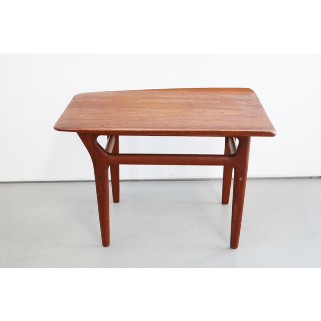 1960s Vintage Teak Side Table from Jason Møbler, 1960s For Sale - Image 5 of 10