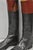 Early 20th Century Vintage Maxwell London English Leather Black & Brown Horse Riding Boots W/ Trees For Sale - Image 5 of 18