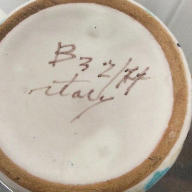 Bitossi Mid-Century Bitossi Cup & Saucer For Sale - Image 4 of 6