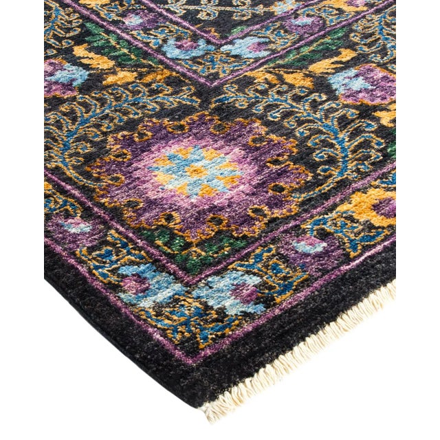 The meticulous art of hand-embroidered textiles from Uzbekistan tribes inspired the Suzani Collection of rugs. Bold...