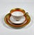 An elegant vintage Tirschenreuth Bavaria porcelain tea set for six, made in Germany and dating approximately to the late...