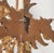 Wood Mid-20th Century French Country Giltwood Five-Light Wall Sconces With Carved Floral and Fruit Decoration - Pair For Sale - Image 7 of 9