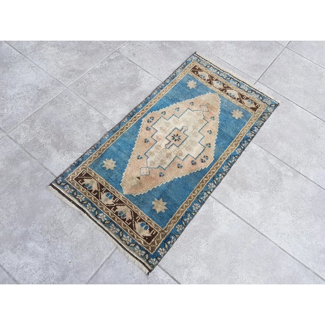 1950s Handmade wool and cotton rug in Turkish Anatolian Carpet, Vintage Area Rug, Turkish Vintage Anatolian Rug, Handmade...