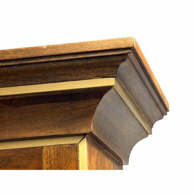 Brown Global Views Library Bookcase For Sale - Image 8 of 14