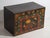 Antique Chinese dark coloured with floral designs trunk (c.1900) Dimensions: Width: 89 cm Depth: 54 cm Height: 58 cm...