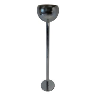 Italian AM2Z Chrome Floor Lamp by Franco Albini for Nemo Lighting, 1970s For Sale