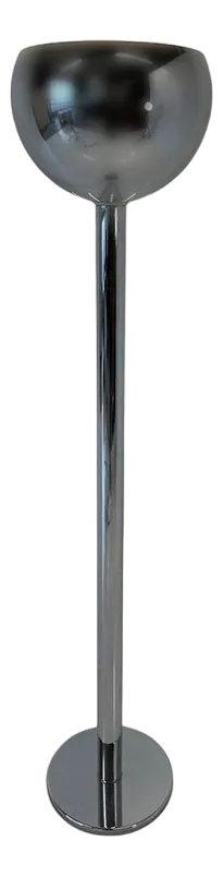 Italian AM2Z Chrome Floor Lamp by Franco Albini for Nemo Lighting, 1970s