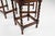 20th Century Oak and Rattan Nesting Tables, Set of 3 For Sale - Image 9 of 14