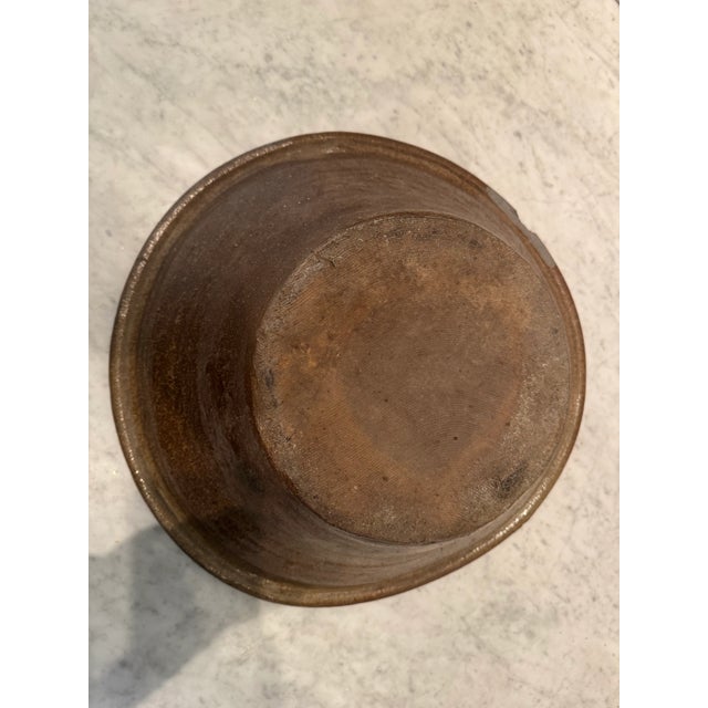 Original Antique French Pottery Bowl-Late 19th C For Sale - Image 4 of 8