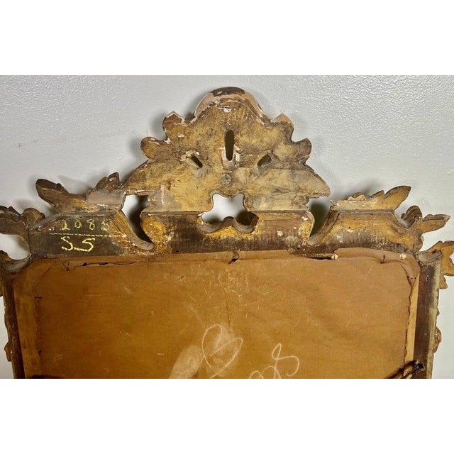 19th Century 19th Century French Giltwood Mirror For Sale - Image 5 of 13