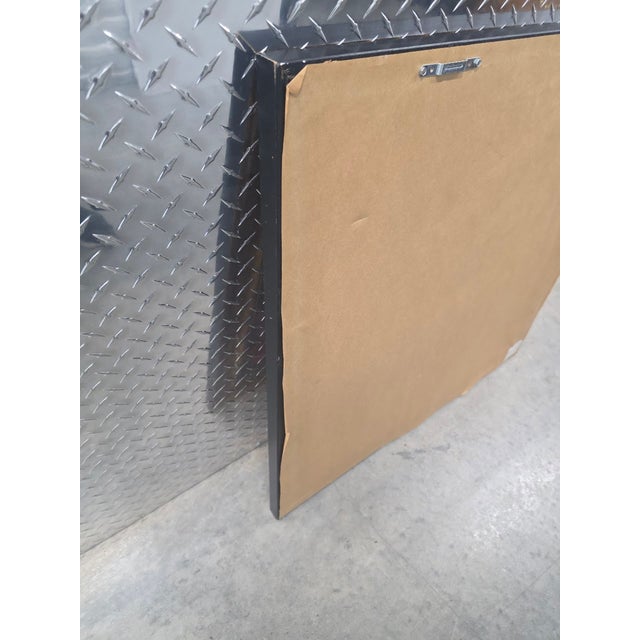 Late 20th Century Joan Cole Framed Garden Gate Painting – Home Interiors – 31″ Square For Sale In Tampa - Image 6 of 10