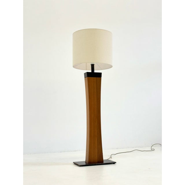 Mid-Century Italian Teak Floor Lamp, 1970s For Sale - Image 13 of 18