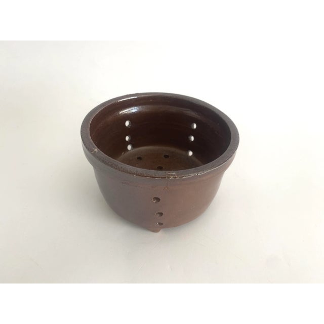 French Stoneware Faisselle Cheese Mold For Sale In Los Angeles - Image 6 of 7