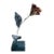 1960s Brutalist Botanical Sculpture For Sale
