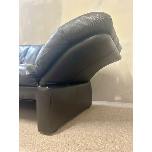 Postmodern Vintage Three-Seater Sofa in Leather from Brühl Prelude, 1990s For Sale - Image 3 of 14