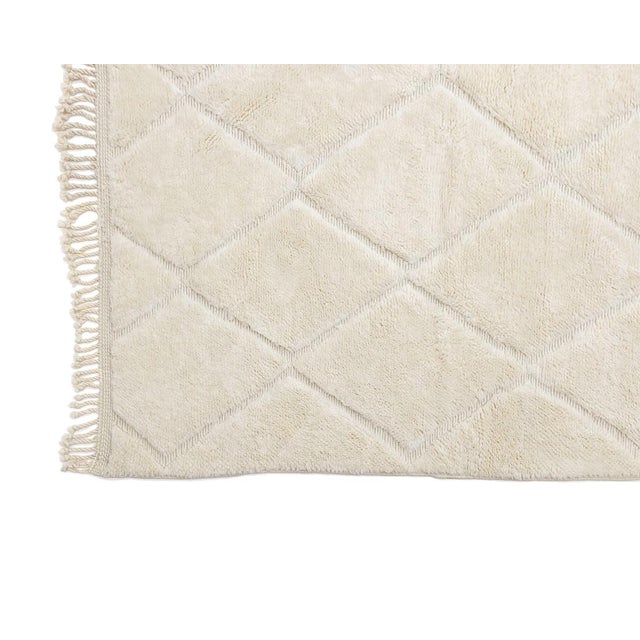 Large Hand-Knotted Wool Premium Rug by Azele Studio For Sale - Image 9 of 12