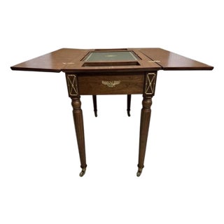 1980s The Franklin Mint Limited Edition "The House of Favorite Imperial" 5-in-1 Game Table For Sale