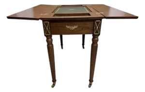 1980s The Franklin Mint Limited Edition "The House of Favorite Imperial" 5-in-1 Game Table