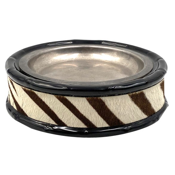 Hollywood Regency Ceramic Ashtray, 1970 For Sale