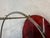 Red Goatskin Serving Bar Cart from Aldo Tura, 1960s For Sale - Image 12 of 13