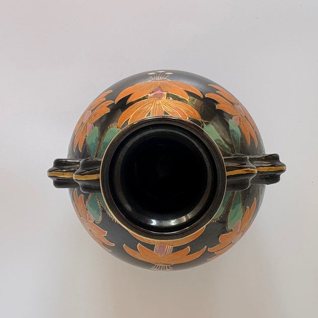 1930s Seka Kaktus Vase by Anna-Lisa Thomson and Einar Törning for Upsala-Ekeby, 1930s For Sale - Image 5 of 10