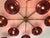 21st Century Dieci Bronze Amethyst Bubbles Murano Flush Mount by Fabio LTD For Sale - Image 9 of 10
