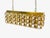 Metal Crystal and Gilt Brass Chandelier from Palwa, 1960s For Sale - Image 7 of 17