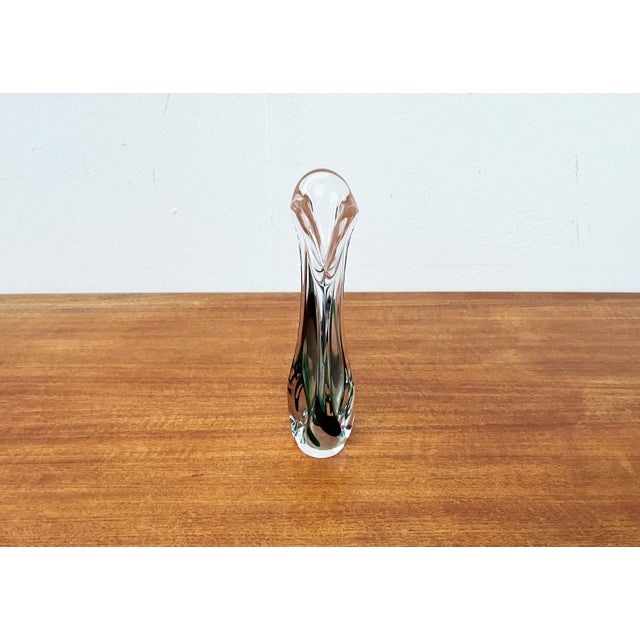 Vintage Art Glass Vase by Max Verboeket for Kristalunie Maastricht, 1970s For Sale - Image 3 of 18