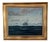 Seascape with Sailing Ship, Oil Painting, Framed For Sale
