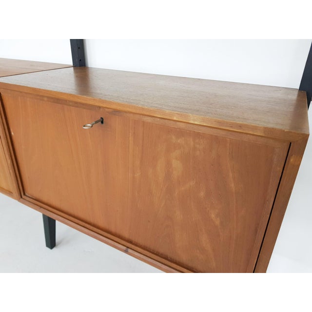 Mid-Century Modern Danish Wall Units by Cadovius for Royal System, 1950s For Sale - Image 3 of 18