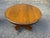 Early 20th Century Antique Hand Carved Tiger Oak Pedestal Base Dining Table. For Sale - Image 5 of 17
