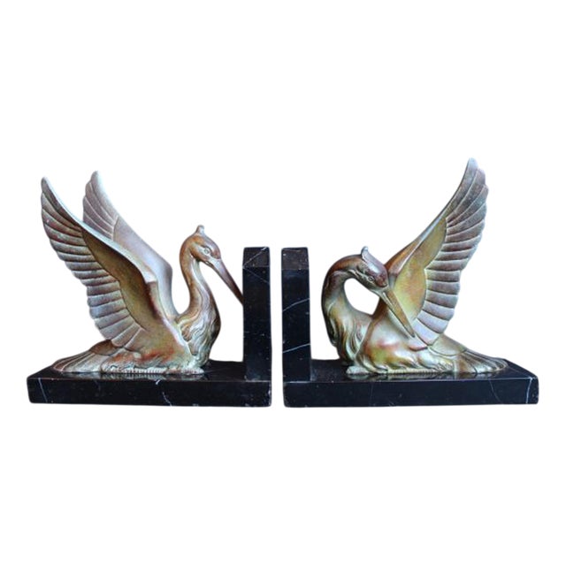 Vintage Art Deco Bookends, 1930s, Set of 2 For Sale