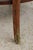 Baker Oval Mahogany 2 Tier Occasional Table For Sale - Image 12 of 14