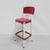 Red Industrial Cosco Steel Bar Stool, 1950s For Sale - Image 8 of 18