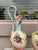 Art Nouveau Large 19th Century Pair of Ewers Thistles Vases Delphin Massier For Sale - Image 3 of 9