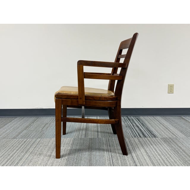 1960s Mid-Century Modern Office Chair by Gunlocke Chair Co For Sale - Image 5 of 10