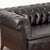 Traditional 20th Century Vintage Leather Chesterfield Sofa For Sale - Image 3 of 16