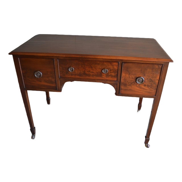 Antique Writing Desk in Mahogany For Sale