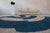 Blue Jiko I (Deep Sea and White Sand) Rug by Kelechi Ejikeme for Swallo Studio For Sale - Image 8 of 9