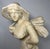 Antique Alabaster Carving of Lady Carrying Bundle of Wheat by Adolfo Luchini for your consideration. The statue is a nice...
