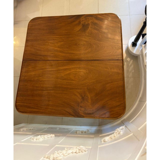 Wood Antique Regency Figured Mahogany 10 Seater Extending Dining Table, 1835 For Sale - Image 7 of 14